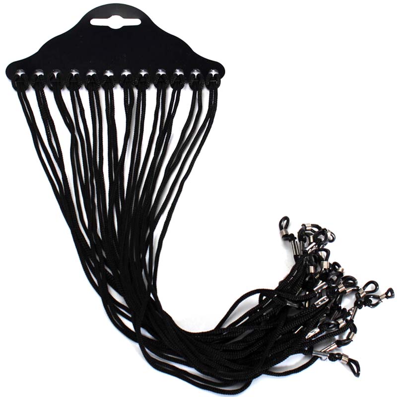 Hot Sale 12pcs/set Black Nylon - Sunglass Retainer Cord 리뷰 및 가격