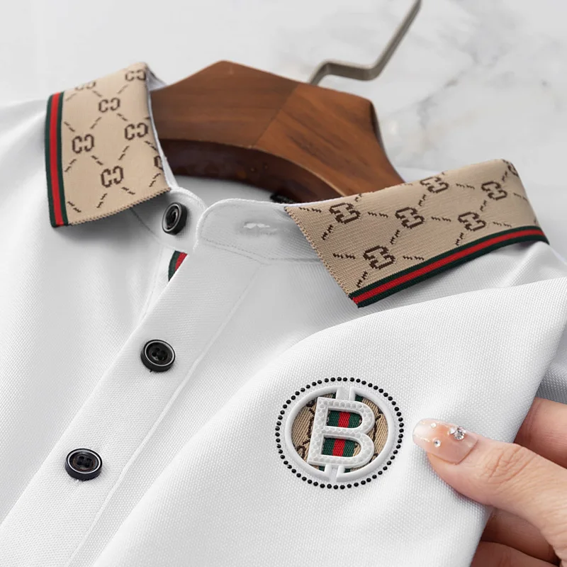 Men's Fashion 2025 Short sleev - Polo Shirt Pique 리뷰 및 가격