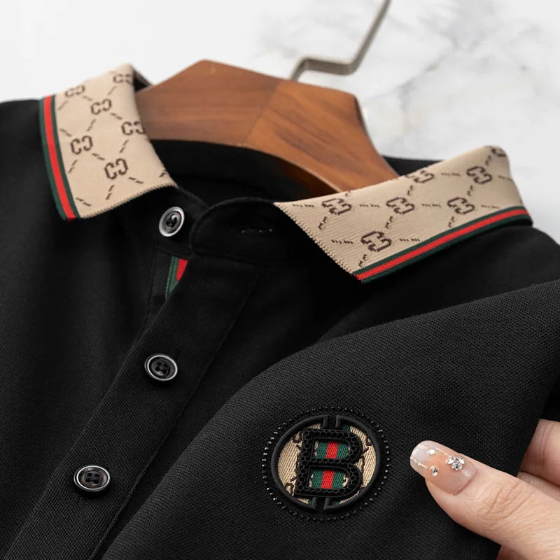 Men's Fashion 2025 Short sleev - Polo Shirt Pique 리뷰 및 가격