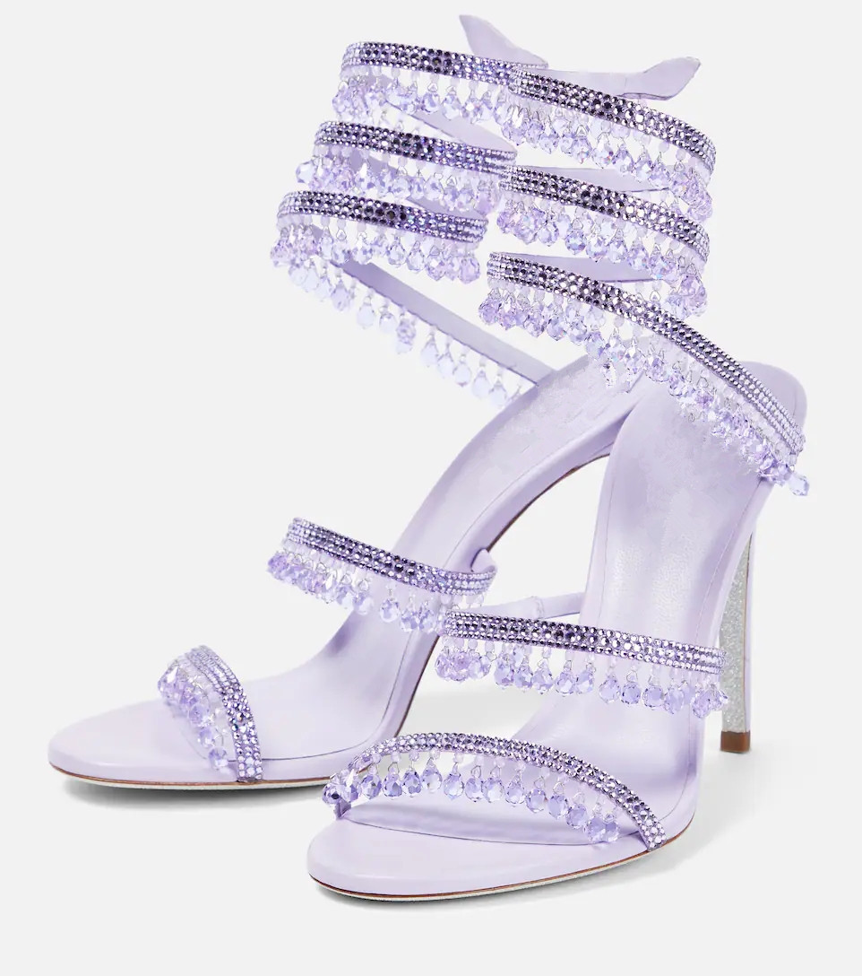 Sexy Green Crystal Fringe Stil - Casual Sandal Leather 리뷰 및 가격