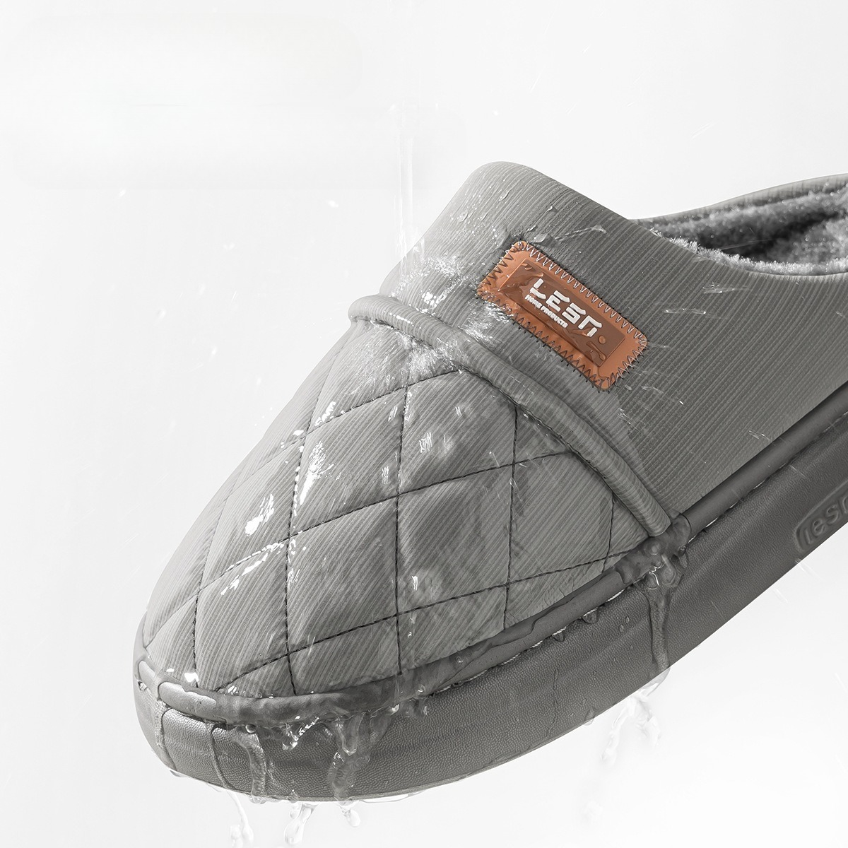 Winter Warm Slipper Women Men  - Flip Flop Leather Men 리뷰 및 가격