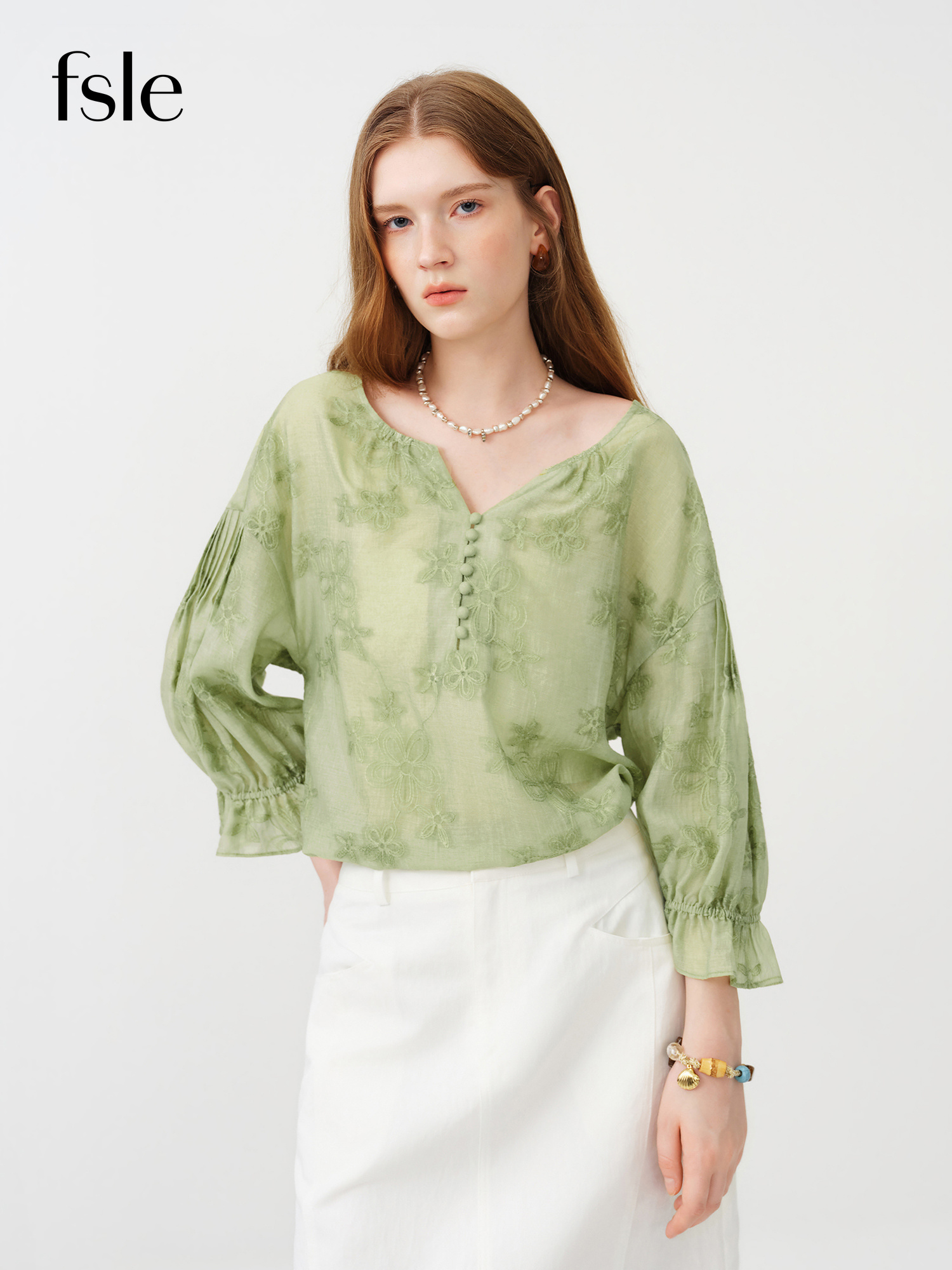 FSLE 2026 Summer Women's Relax - Resort Shirt Floral 리뷰 및 가격
