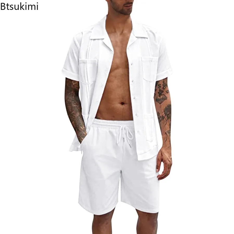 New Men's Summer Casual Sport  - Short Linen Drawstring 리뷰 및 가격