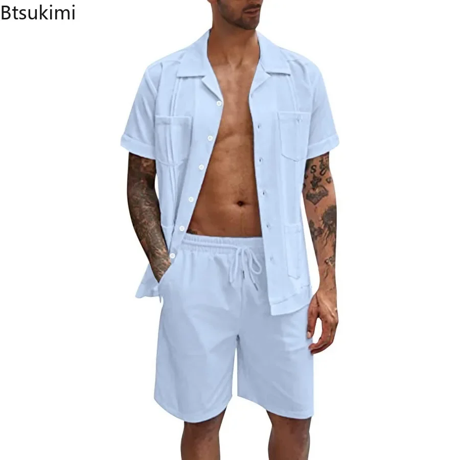 New Men's Summer Casual Sport  - Short Linen Drawstring 리뷰 및 가격
