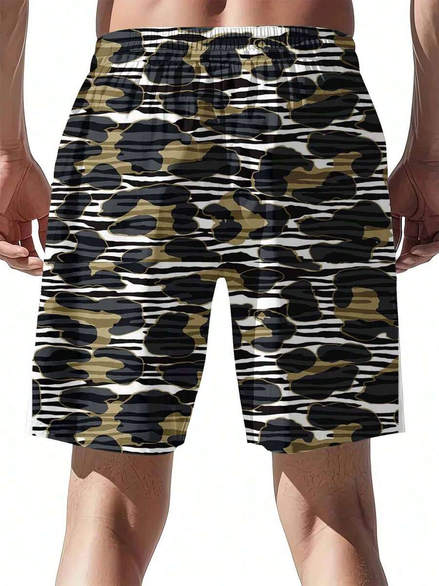 Mens Camouflage Print Swim Tru - Swim Trunk Quick Dry 리뷰 및 가격