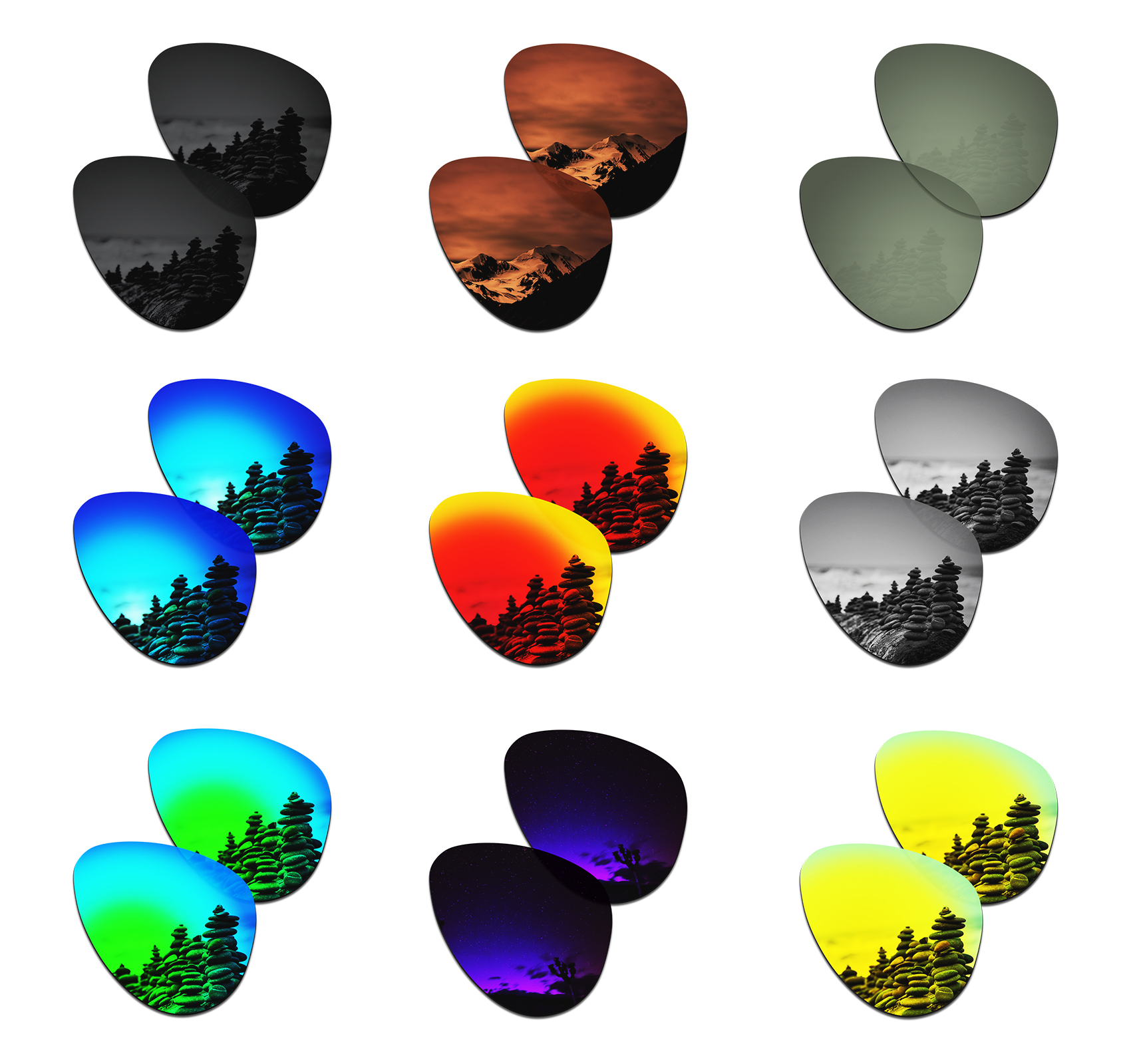 SmartVLT Polarized Replacement - Sunglasses Aviator Polarized 리뷰 및 가격