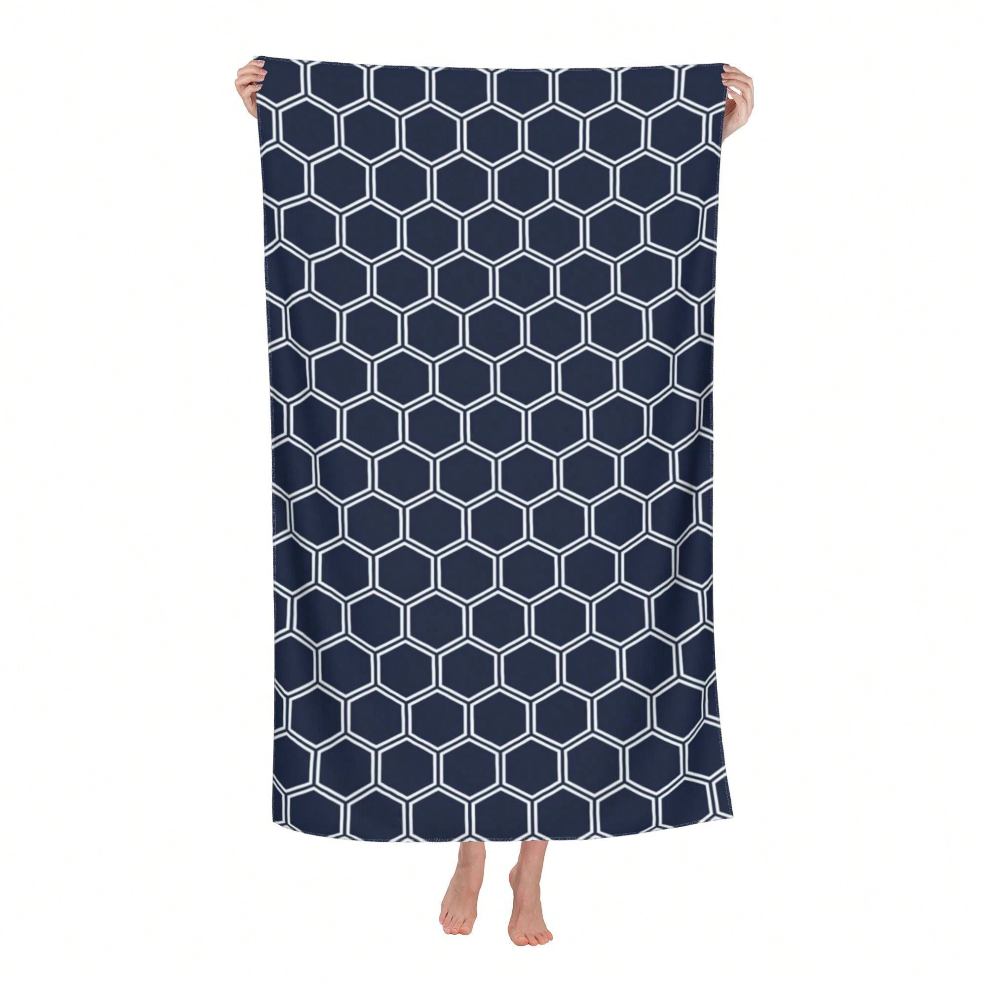 Geometric Pattern Cla1ssic StY - Beach Towel Large 리뷰 및 가격
