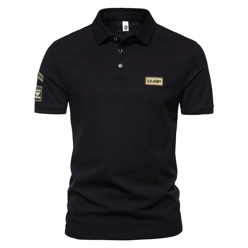 New Men Short Sleeve Tshirts S - Polo Shirt Pique 리뷰 및 가격