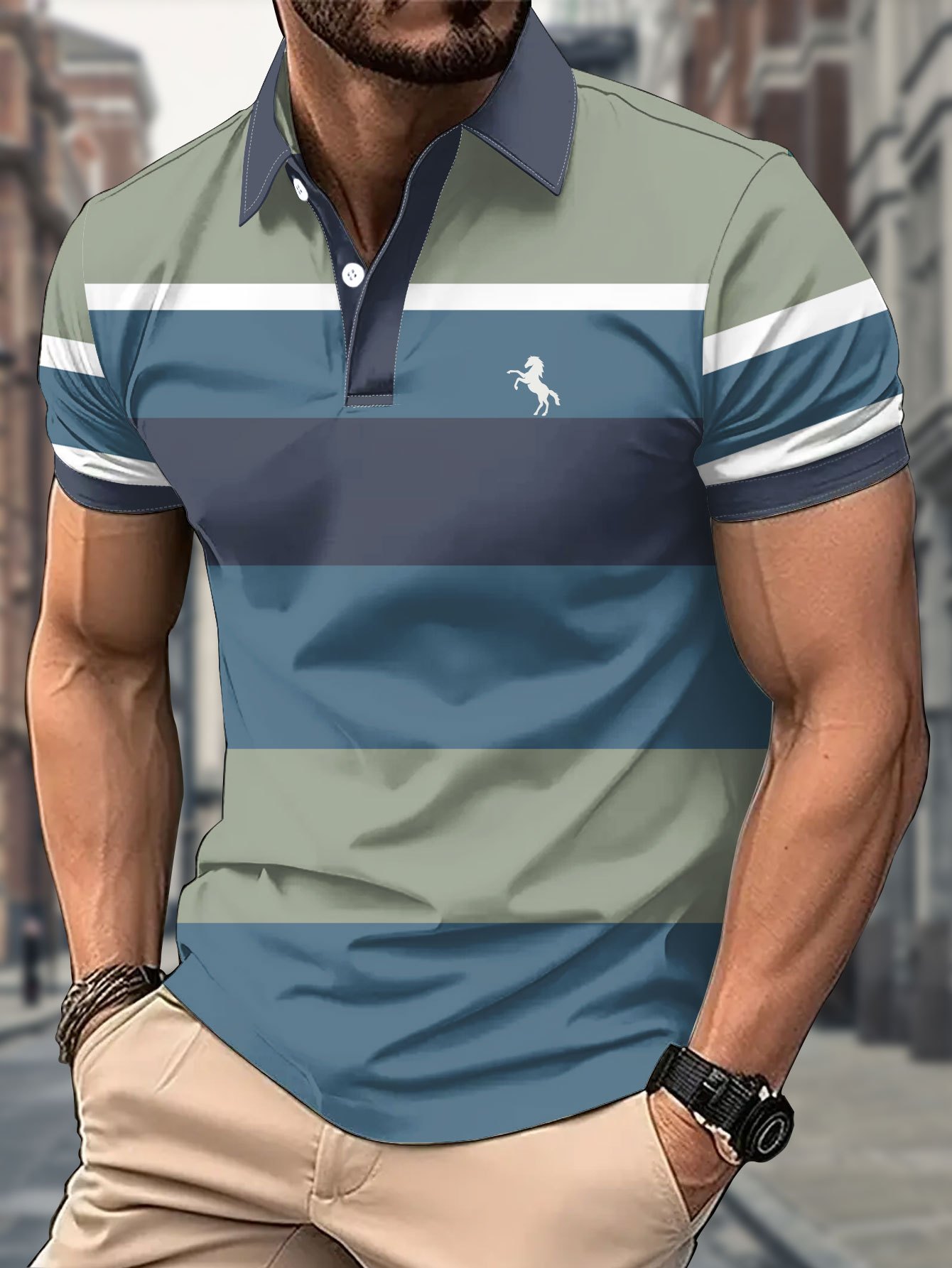 2026 Summer New Men's Polo Shi - Polo Shirt Pique 리뷰 및 가격