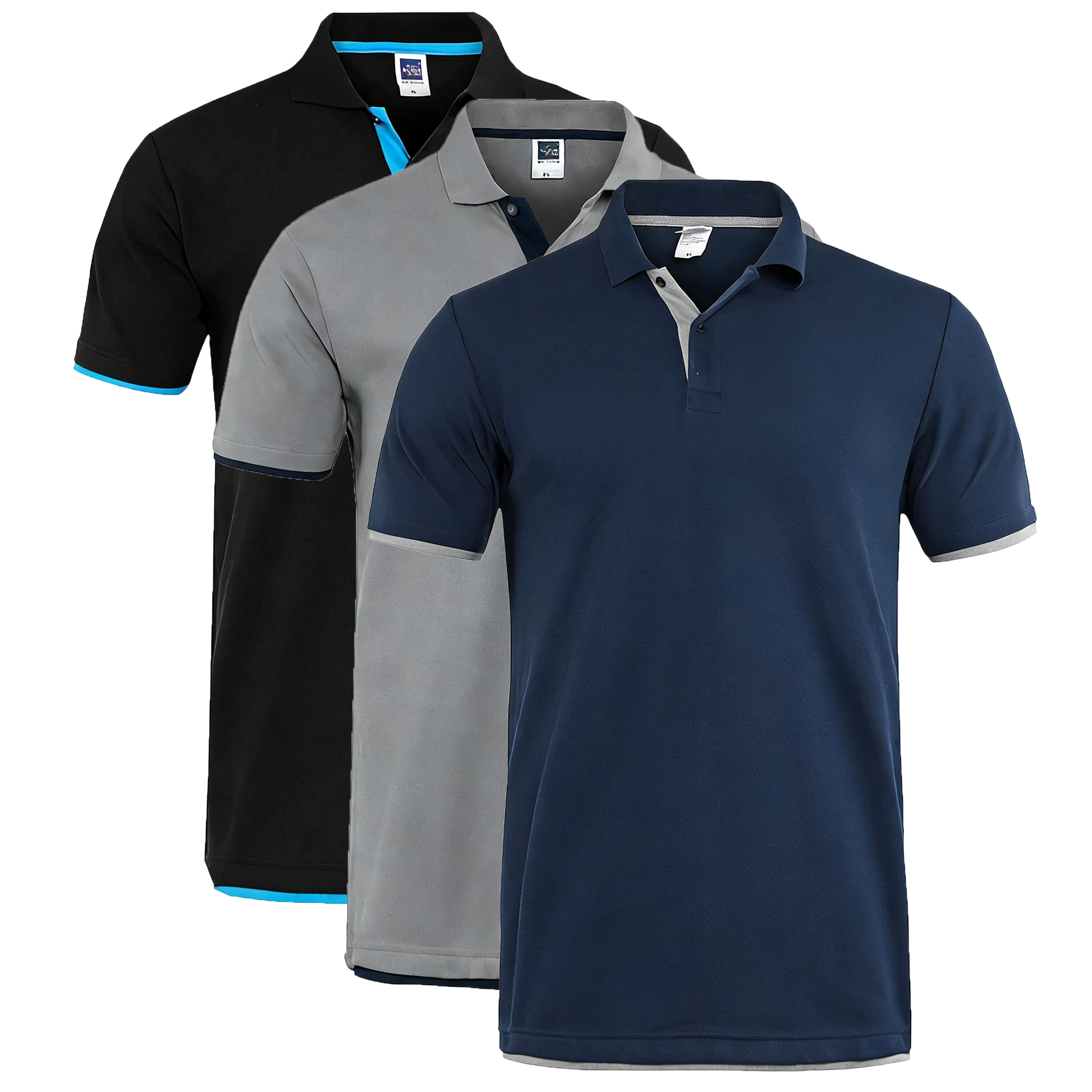95% Cotton T Shirt Men Summer  - Polo Shirt Pique 리뷰 및 가격