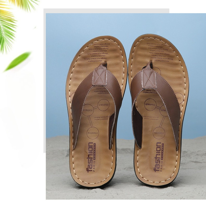 2026 Shoes Leather Men's Flip  - Flip Flop Leather Men 리뷰 및 가격
