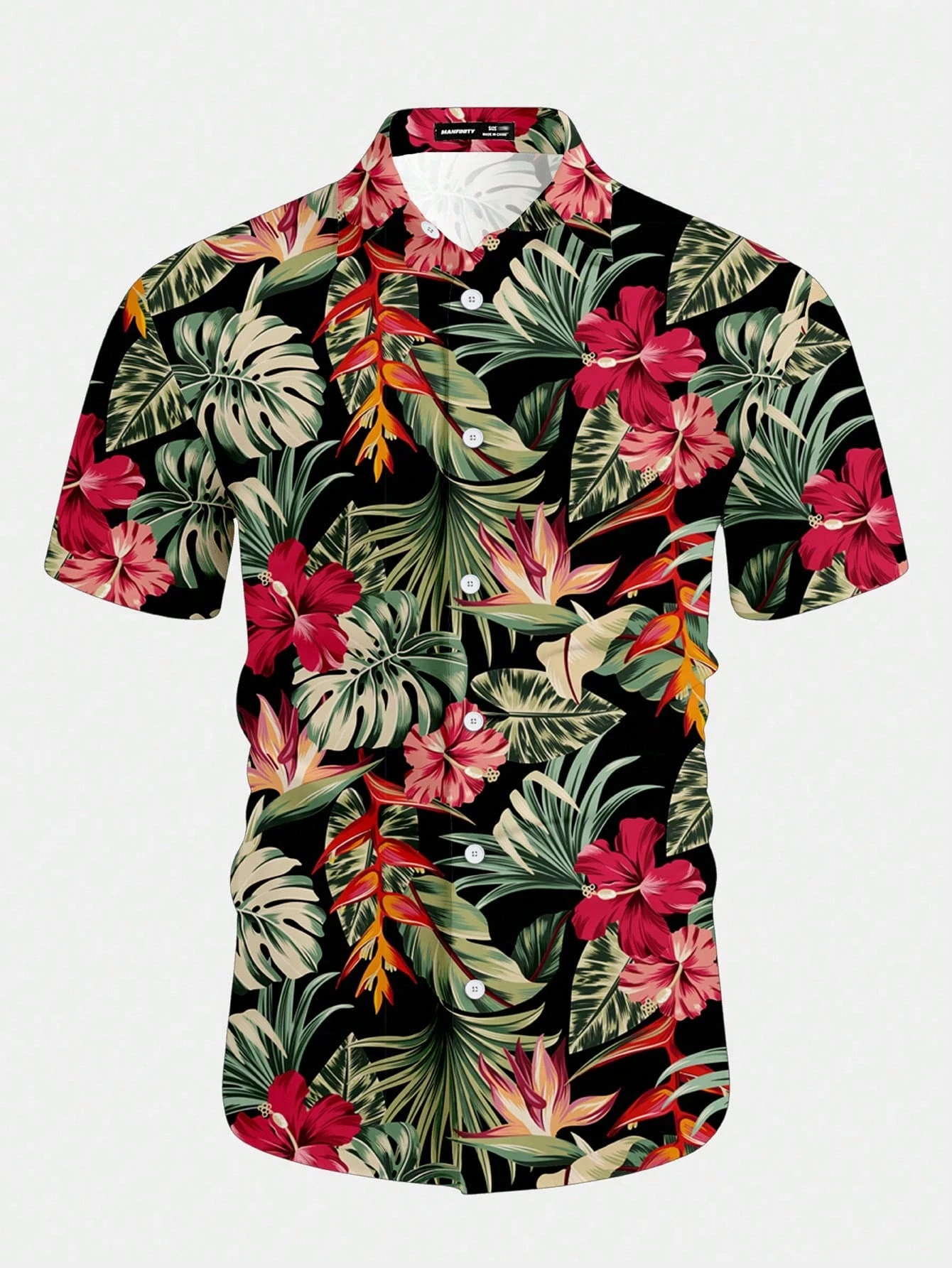Casual Hawaiian Shirt Men Trop - Resort Shirt Floral 리뷰 및 가격
