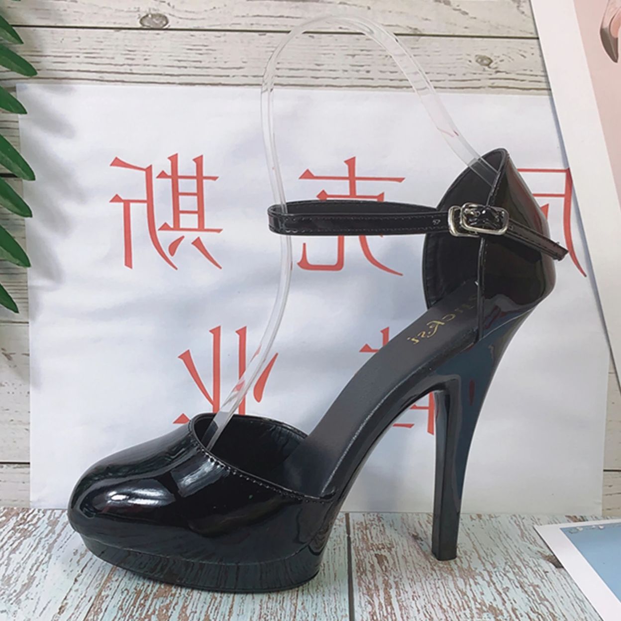 Women's Sexy 13cm High Heels P - Casual Sandal Leather 리뷰 및 가격