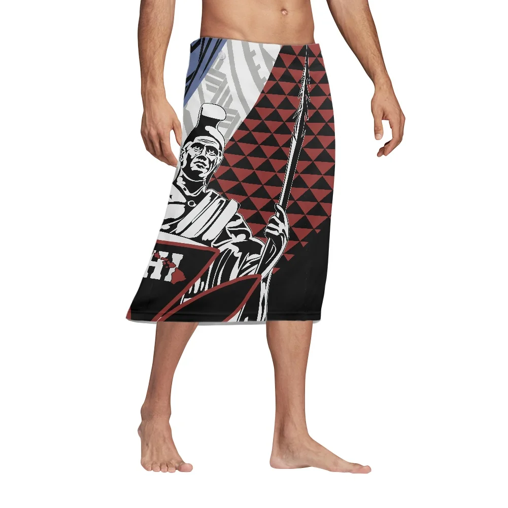 Polynesian Tribal Tattoo Print - Sarong Men Wrap 리뷰 및 가격