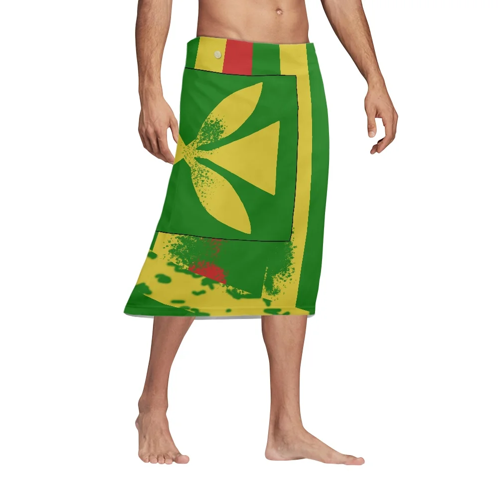 Polynesian Tribal Tattoo Print - Sarong Men Wrap 리뷰 및 가격