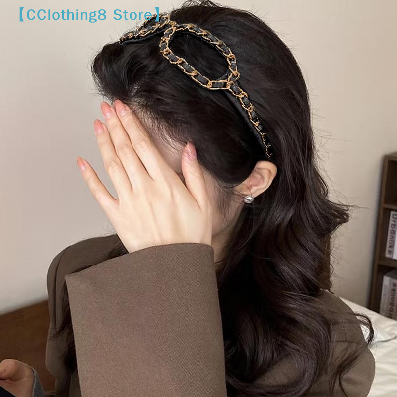 Vintage Chain Leather Headband - Sunglass Retainer Cord 리뷰 및 가격