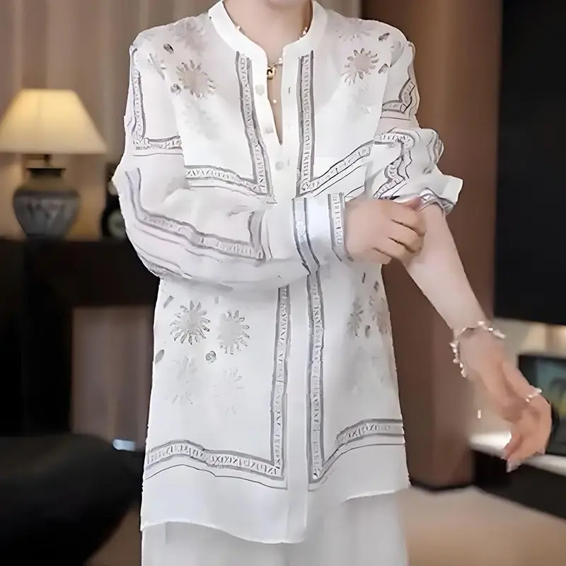 Women New Design Loose Tempera - Resort Shirt Floral 리뷰 및 가격