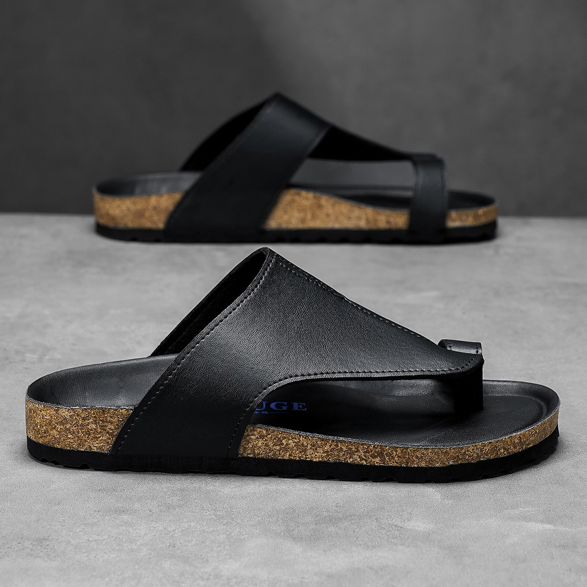Big Size 48 49 Cork Slippers M - Flip Flop Leather Men 리뷰 및 가격