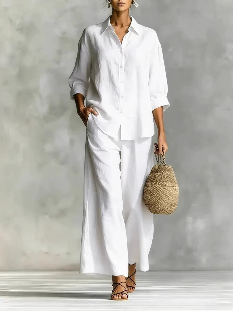 Women's New 7-Sleeve Shirt & W - Linen Shirt Breathable 리뷰 및 가격