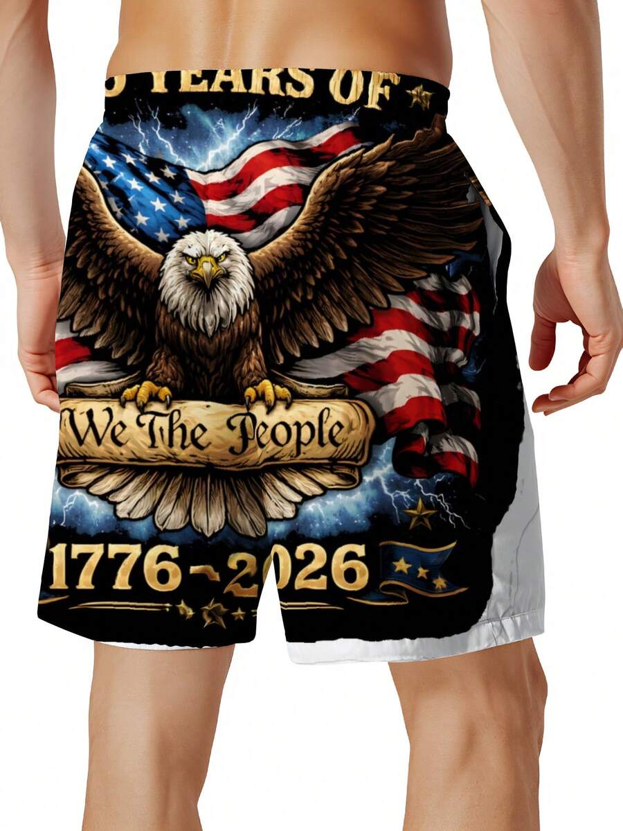 Patriotic Swim Trunks Men Beac - Swim Trunk Quick Dry 리뷰 및 가격