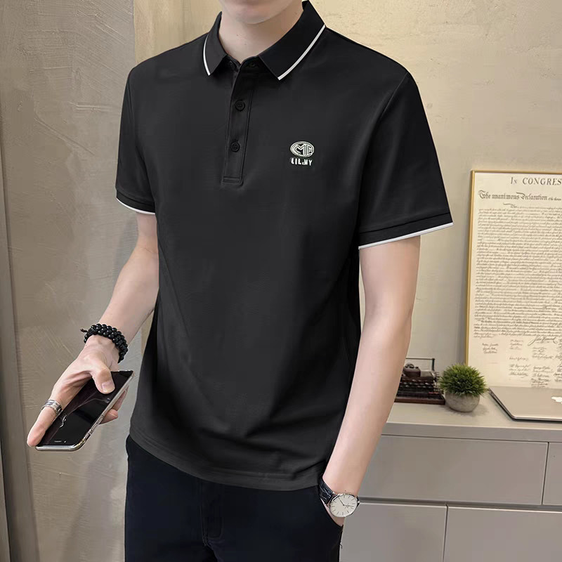 New Men's Polo Shirt Summer Sh - Polo Shirt Pique 리뷰 및 가격