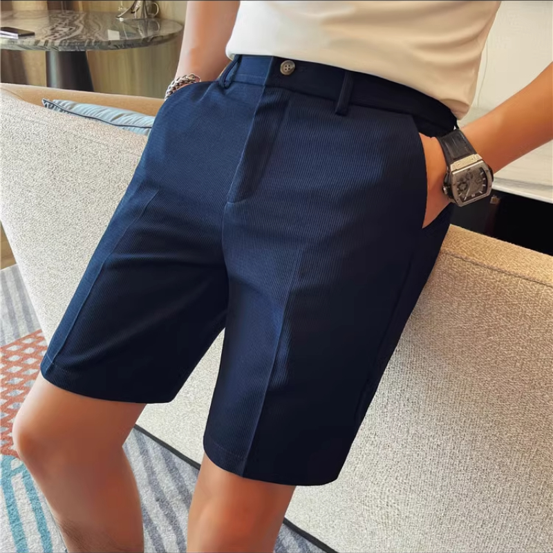Men's Elastic Waist Summer Sho - Shorts Chino Slim 리뷰 및 가격