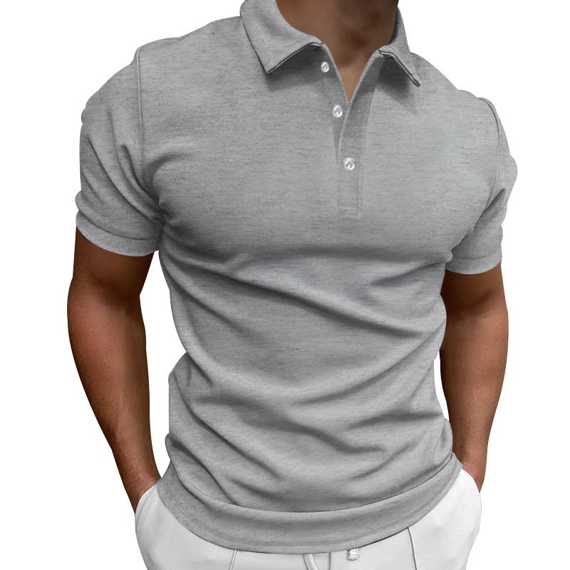 Casual Slim Fit Shirt Short Sl - Polo Shirt Pique 리뷰 및 가격