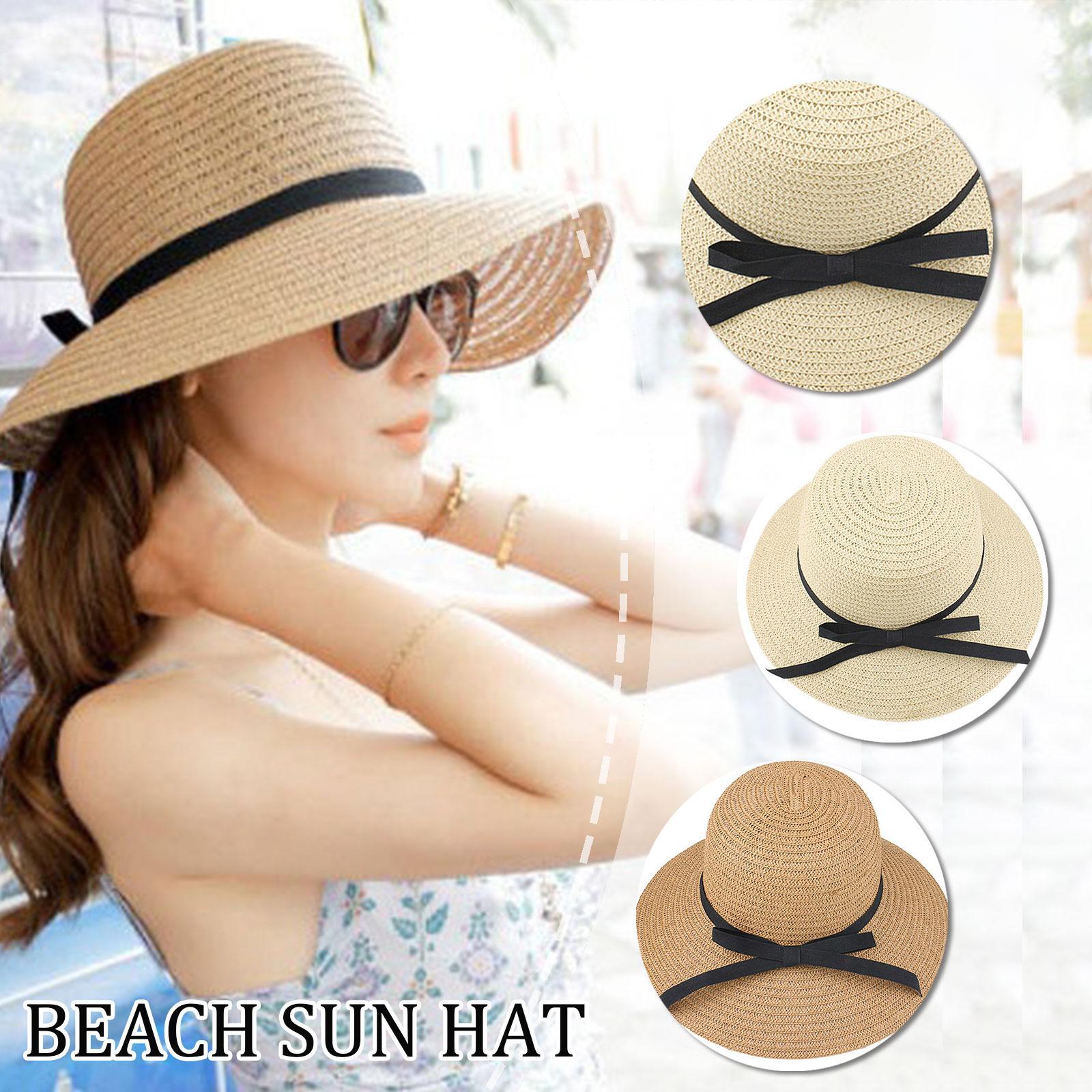 Summer Straw Hat Big Wide Brim - Bucket Hat Straw 리뷰 및 가격