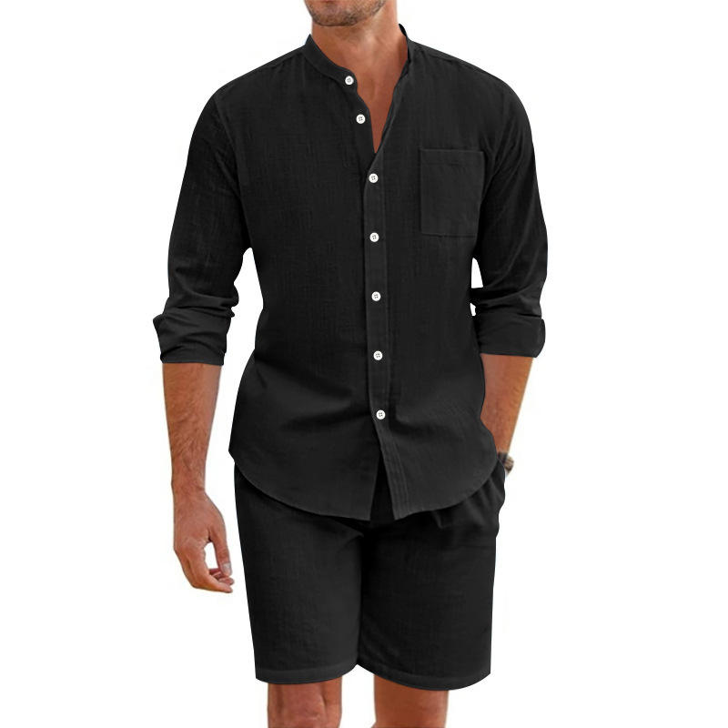 Men's Summer Linen Button up S - Linen Shirt Breathable 리뷰 및 가격