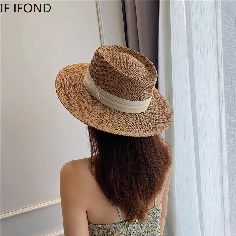 Spring Summer Breathable Straw - Bucket Hat Straw 리뷰 및 가격