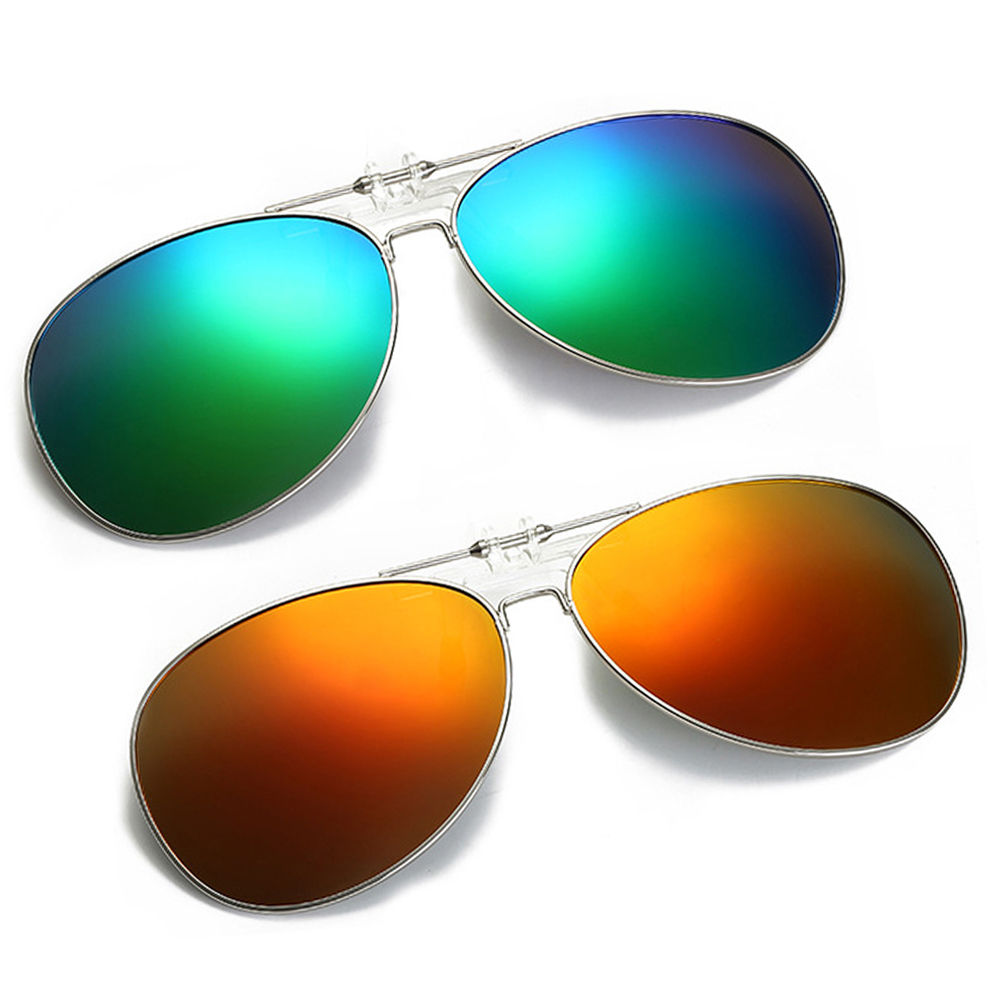 Oversized Pilot Clip on Sungla - Sunglasses Aviator Polarized 리뷰 및 가격