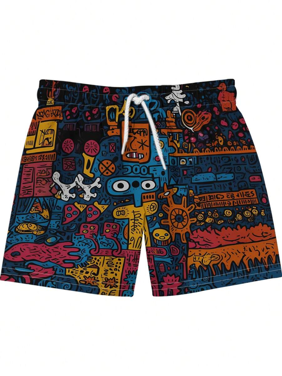 Mens Beach Shorts 3D Digital P - Swim Trunk Quick Dry 리뷰 및 가격