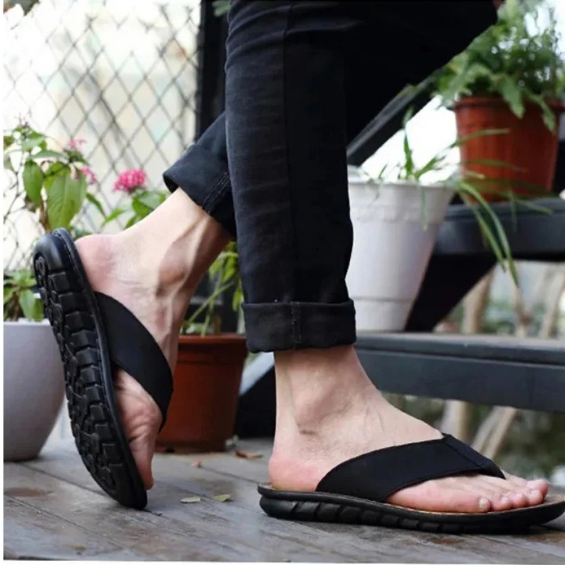 Roma Retro Man Slipper Solid C - Flip Flop Leather Men 리뷰 및 가격
