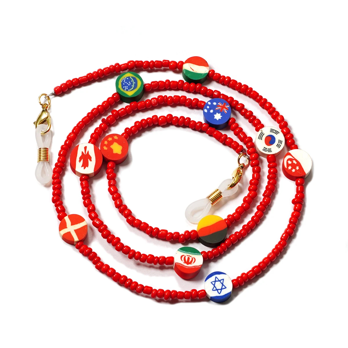 Cartoon cute Mask Strap Beaded - Sunglass Retainer Cord 리뷰 및 가격