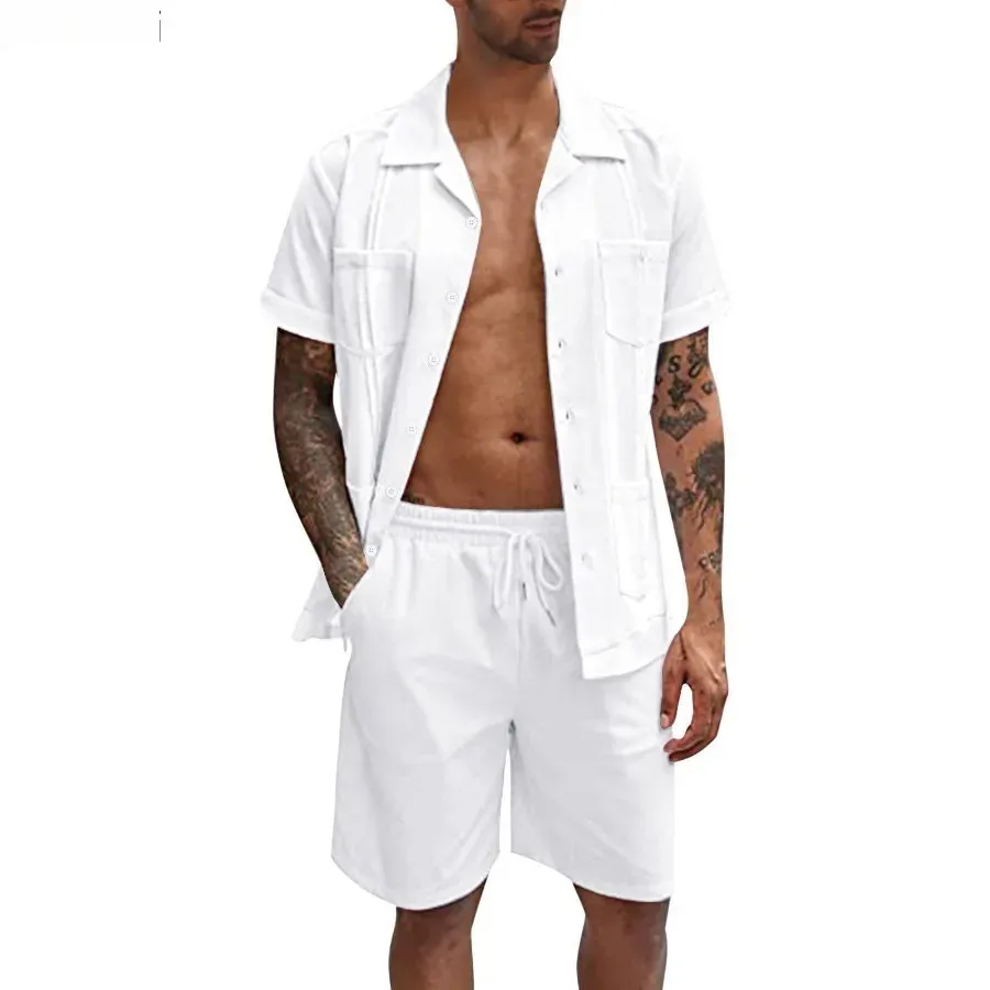 New Men's Summer Casual Sport  - Short Linen Drawstring 리뷰 및 가격