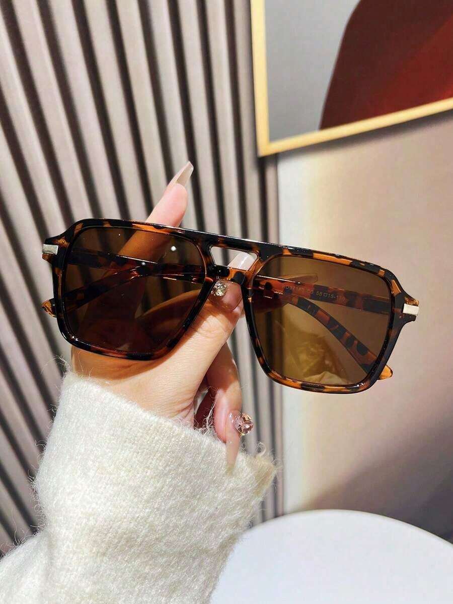 Fashion Double Bridge Aviator  - Sunglasses Aviator Polarized 리뷰 및 가격