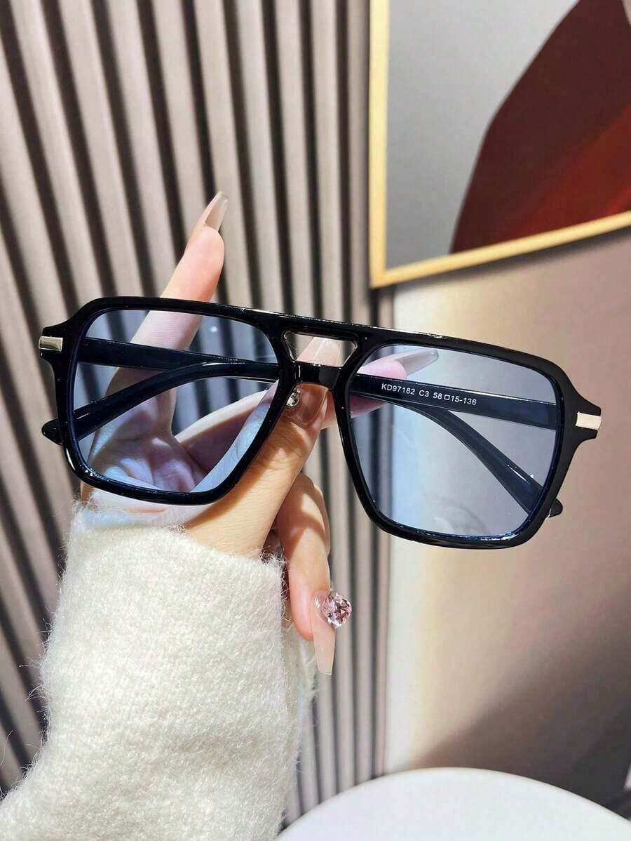 Fashion Double Bridge Aviator  - Sunglasses Aviator Polarized 리뷰 및 가격
