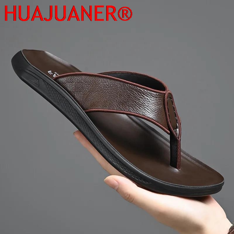 Casual Outdoor Men's Sandals S - Flip Flop Leather Men 리뷰 및 가격