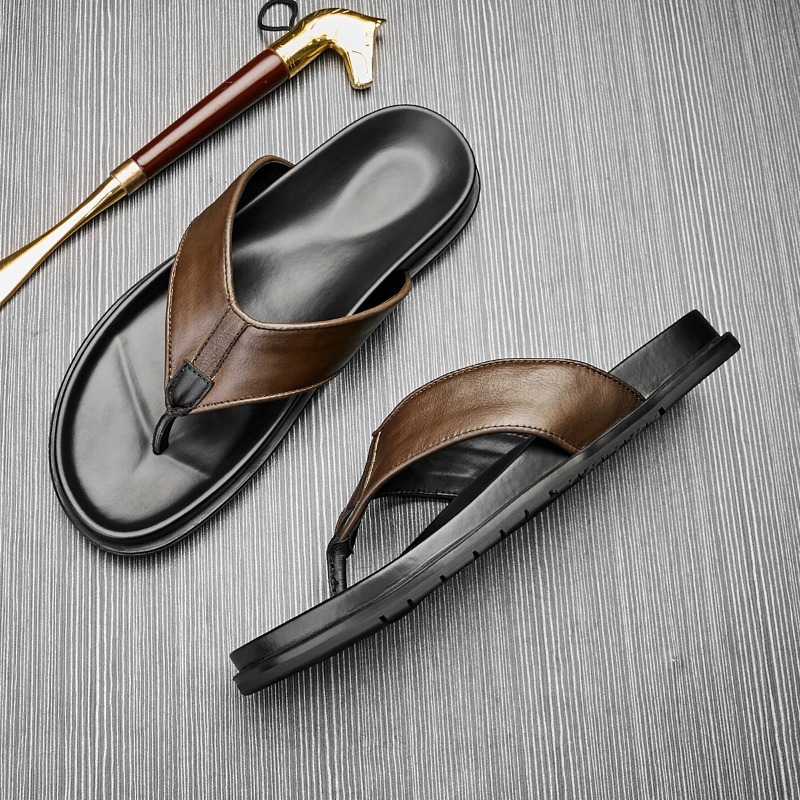 2026 Summer New Mens Genuine L - Flip Flop Leather Men 리뷰 및 가격