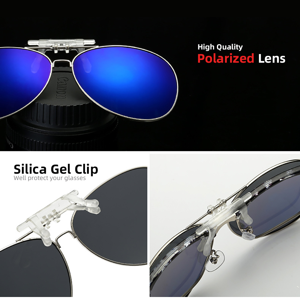 VIVIBEE Aviation Flip Up Clip  - Sunglasses Aviator Polarized 리뷰 및 가격